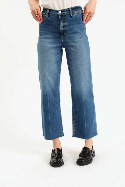 Daze: Pleaser-Indigo Wave-5- Denim-DAZE-Usher & Co - Women's Boutique Located in Atoka, OK and Durant, OK