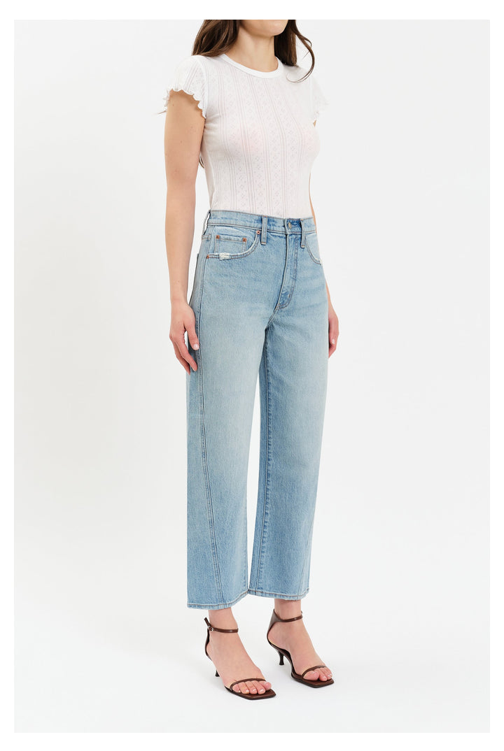 Daze: Westward High Rise Seamed - Pulse Pulse-5- Denim-Daze-Usher & Co - Women's Boutique Located in Atoka, OK and Durant, OK
