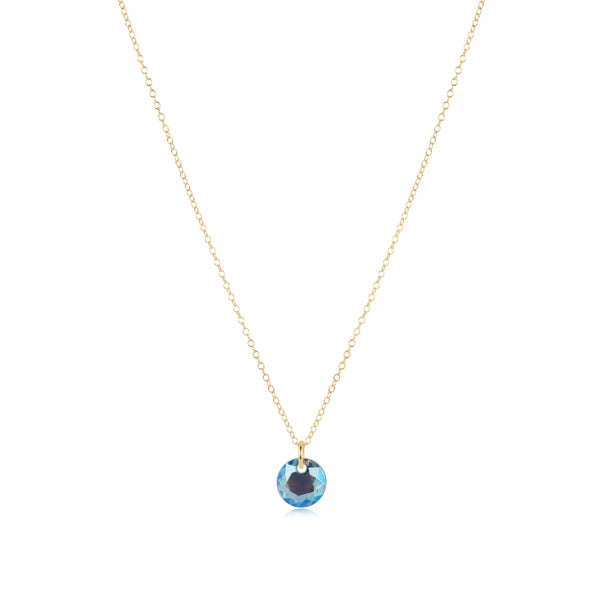 Enewton: 16" Necklace Gold - Reflection Small Charm - Reflection-7- Jewelry-ENEWTON-Usher & Co - Women's Boutique Located in Atoka, OK and Durant, OK
