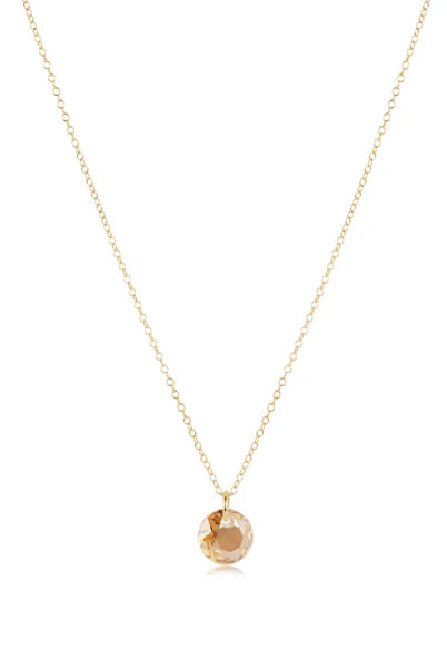 Enewton: 16" Necklace Gold - Reflection Small Charm - Reflection-7- Jewelry-Enewton-Usher & Co - Women's Boutique Located in Atoka, OK and Durant, OK