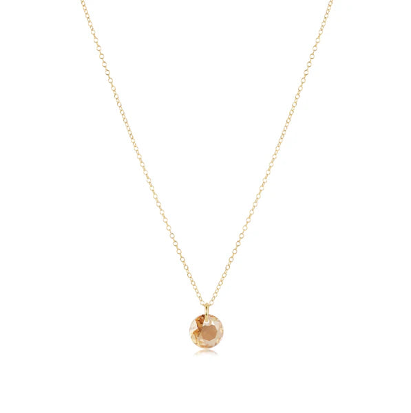 Enewton: 16" Necklace Gold - Reflection Small Charm - Reflection-7- Jewelry-ENEWTON-Usher & Co - Women's Boutique Located in Atoka, OK and Durant, OK