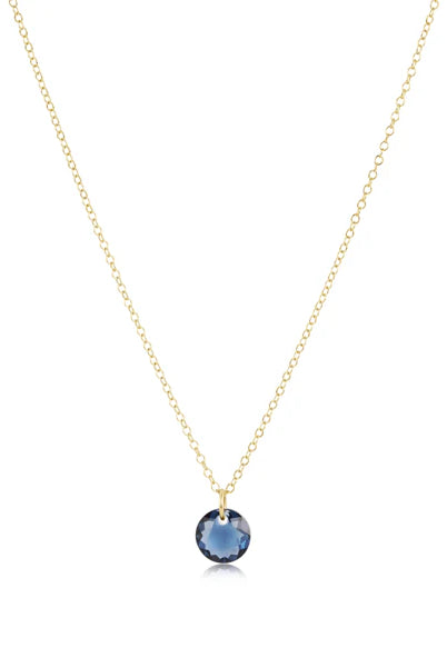 Enewton: 16" Necklace Gold - Reflection Small Charm - Reflection-7- Jewelry-Enewton-Usher & Co - Women's Boutique Located in Atoka, OK and Durant, OK