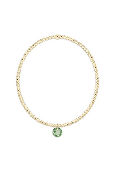 Enewton: Classic Gold 2mm Bracelet - Reflection Small Charm - Reflection-7- Jewelry-Enewton-Usher & Co - Women's Boutique Located in Atoka, OK and Durant, OK