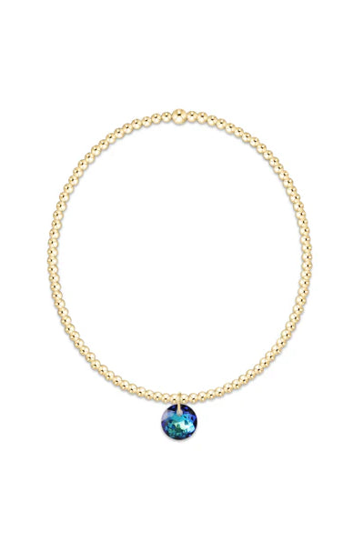 Enewton: Classic Gold 2mm Bracelet - Reflection Small Charm - Reflection-7- Jewelry-Enewton-Usher & Co - Women's Boutique Located in Atoka, OK and Durant, OK