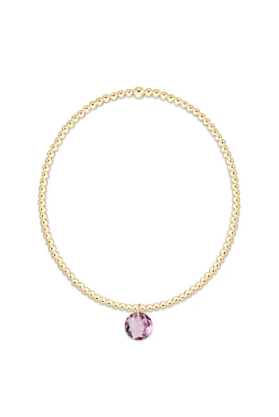 Enewton: Classic Gold 2mm Bracelet - Reflection Small Charm - Reflection-7- Jewelry-Enewton-Usher & Co - Women's Boutique Located in Atoka, OK and Durant, OK