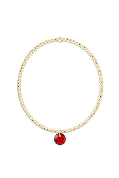 Enewton: Classic Gold 2mm Bracelet - Reflection Small Charm - Reflection-7- Jewelry-Enewton-Usher & Co - Women's Boutique Located in Atoka, OK and Durant, OK