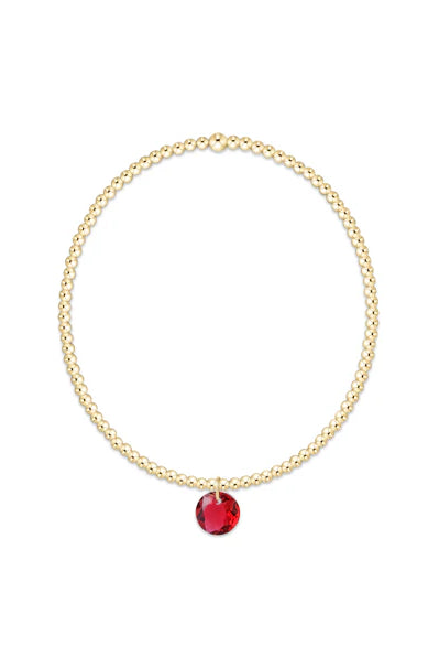 Enewton: Classic Gold 2mm Bracelet - Reflection Small Charm - Reflection-7- Jewelry-Enewton-Usher & Co - Women's Boutique Located in Atoka, OK and Durant, OK