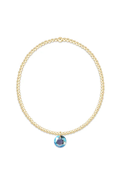 Enewton: Classic Gold 2mm Bracelet - Reflection Small Charm - Reflection-7- Jewelry-Enewton-Usher & Co - Women's Boutique Located in Atoka, OK and Durant, OK