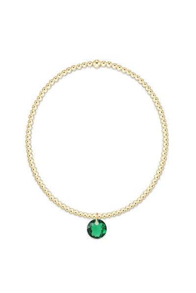 Enewton: Classic Gold 2mm Bracelet - Reflection Small Charm - Reflection-7- Jewelry-Enewton-Usher & Co - Women's Boutique Located in Atoka, OK and Durant, OK