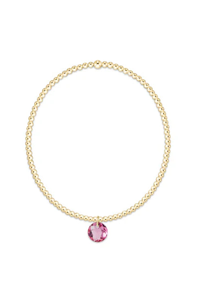 Enewton: Classic Gold 2mm Bracelet - Reflection Small Charm - Reflection-7- Jewelry-Enewton-Usher & Co - Women's Boutique Located in Atoka, OK and Durant, OK