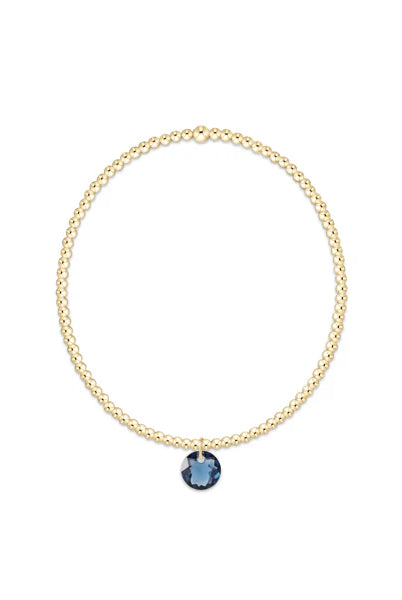 Enewton: Classic Gold 2mm Bracelet - Reflection Small Charm - Reflection-7- Jewelry-Enewton-Usher & Co - Women's Boutique Located in Atoka, OK and Durant, OK
