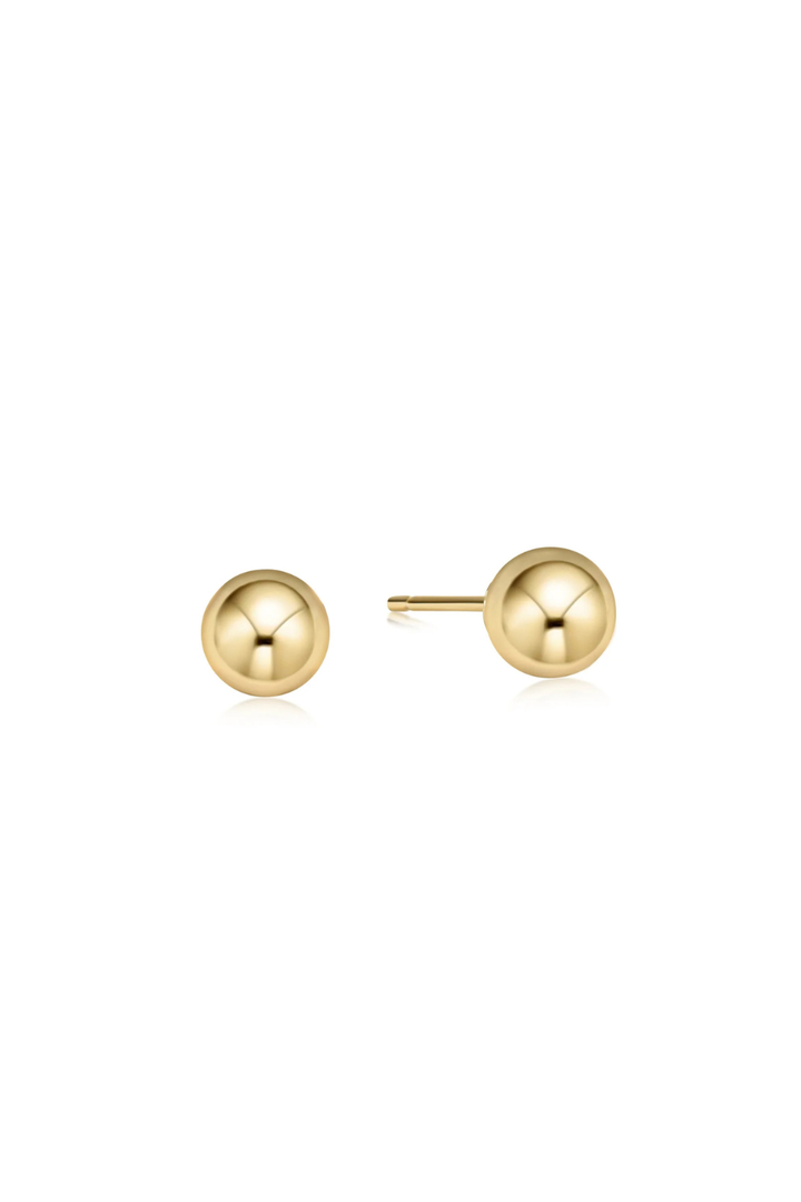 enewton: Classic 8MM Ball Stud - Gold-7- Jewelry-ENEWTON-Usher & Co - Women's Boutique Located in Atoka, OK and Durant, OK