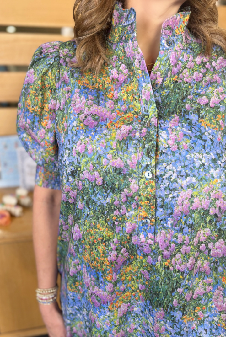 Wildflower Dress-6- Dress/Romp/Jump-ENTRO-Usher & Co - Women's Boutique Located in Atoka, OK and Durant, OK