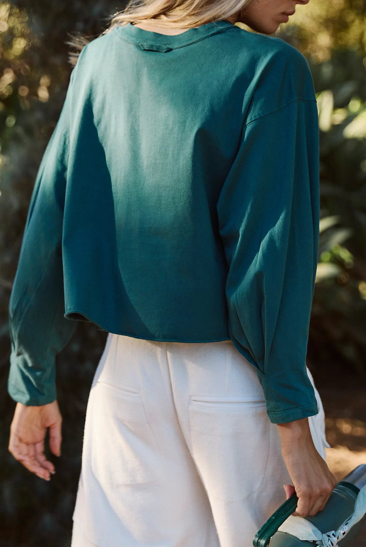 FP Movement: Inspire Layer-evergreen-1- Tops-Free People Movement-Usher & Co - Women's Boutique Located in Atoka, OK and Durant, OK