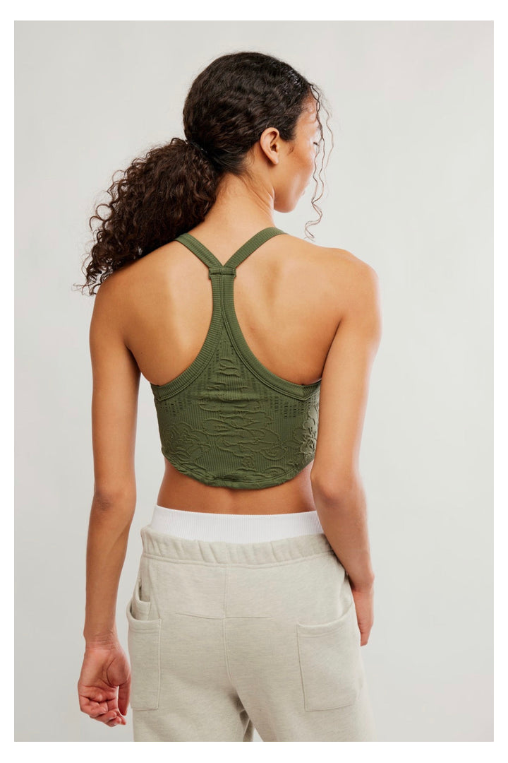Free People Movement: Day Dream Cami - Ivy-1- Tops-Free People Movement-Usher & Co - Women's Boutique Located in Atoka, OK and Durant, OK
