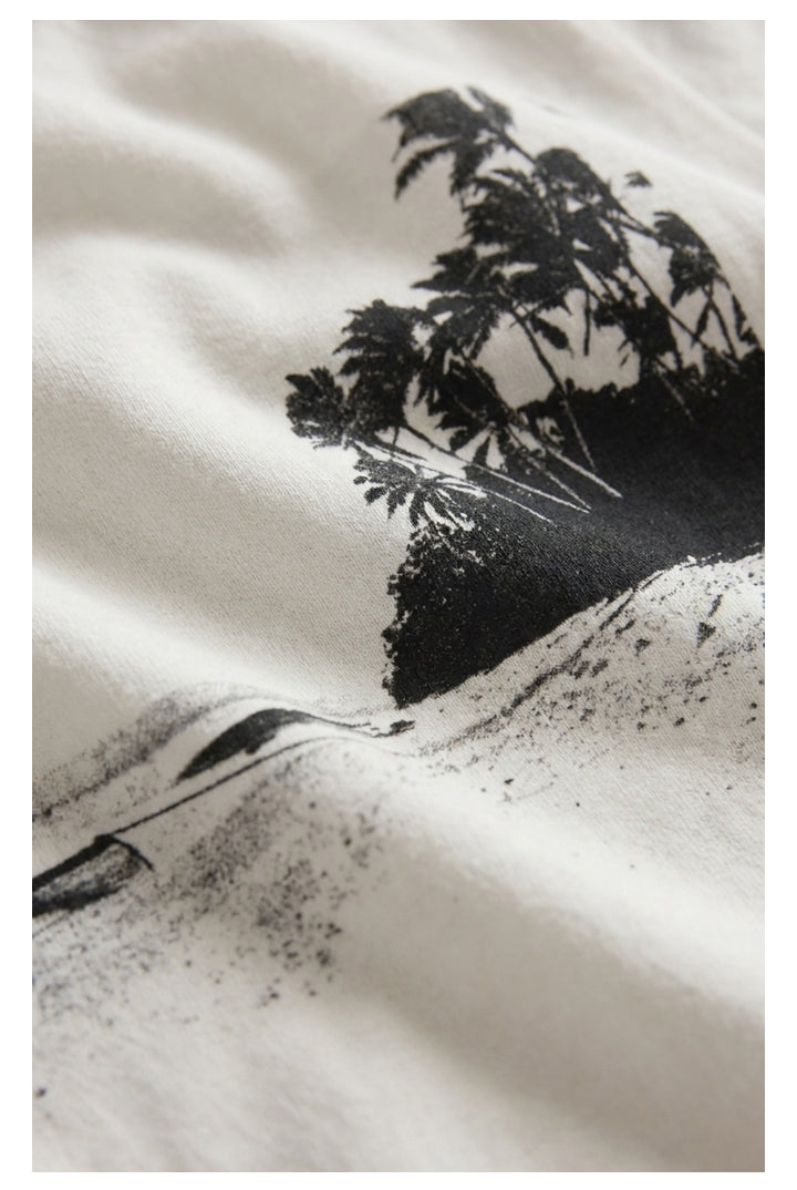 Z Supply: La Playa Boyfriend Tee-1- Tops-Z Supply-Usher & Co - Women's Boutique Located in Atoka, OK and Durant, OK