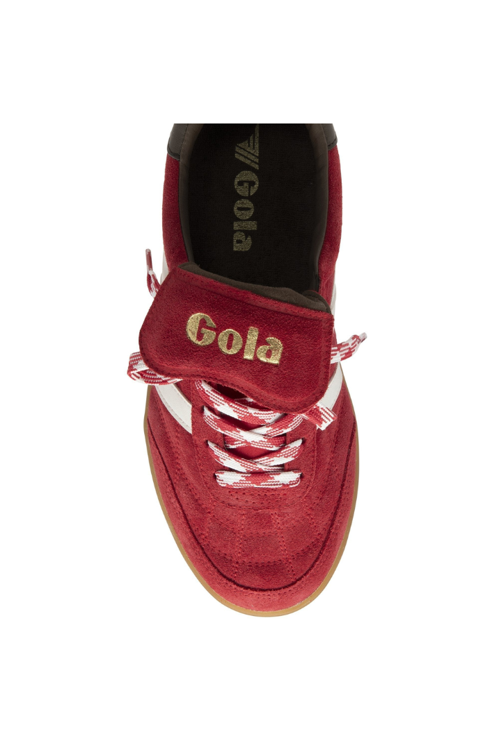 Gola: Stadia 86'-Red/Off White-9- Shoes-GOLA-Usher & Co - Women's Boutique Located in Atoka, OK and Durant, OK