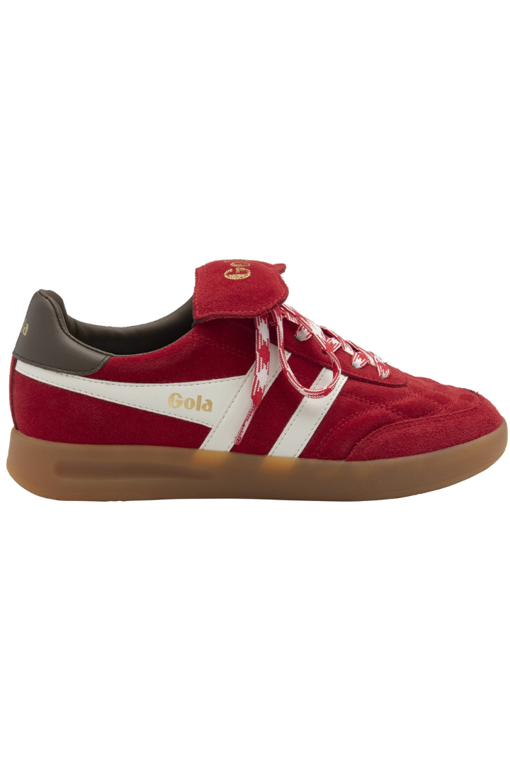 Gola: Stadia 86'-Red/Off White-9- Shoes-GOLA-Usher & Co - Women's Boutique Located in Atoka, OK and Durant, OK