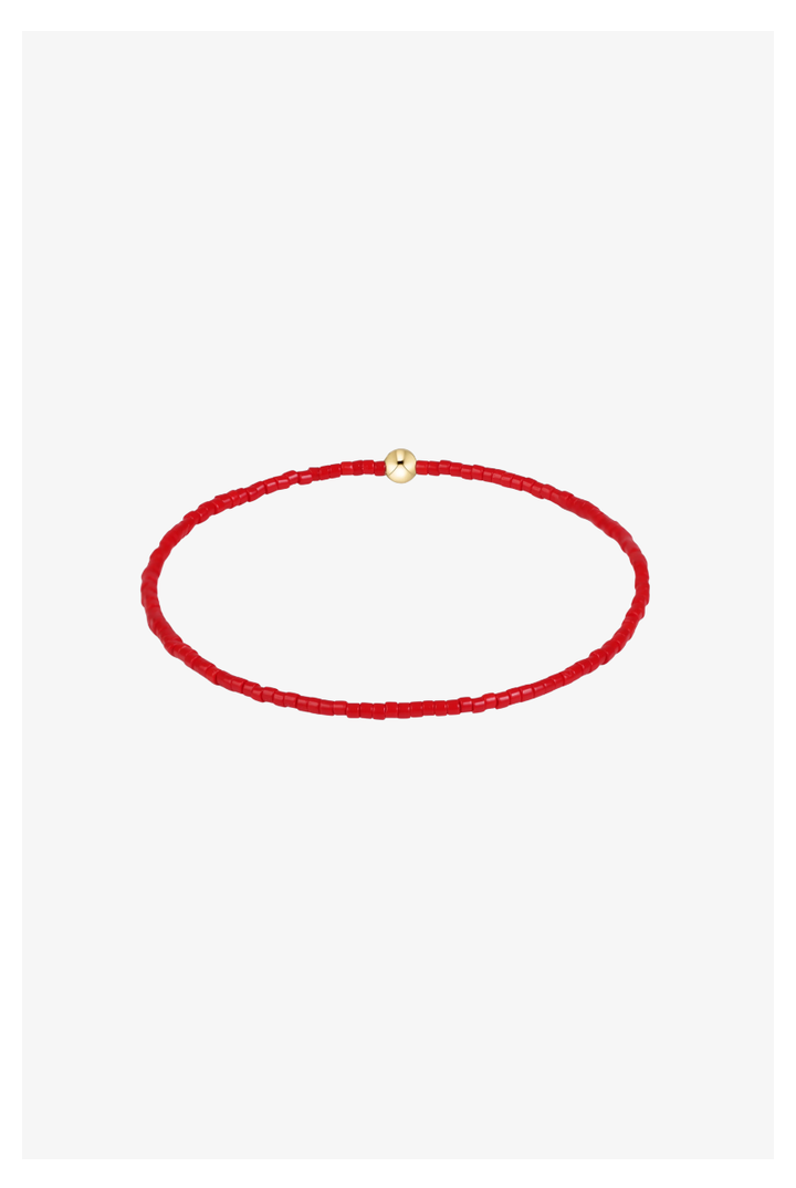 Enewton: Gameday Hope Classic Bracelet - Red-7- Jewelry-ENEWTON-Usher & Co - Women's Boutique Located in Atoka, OK and Durant, OK