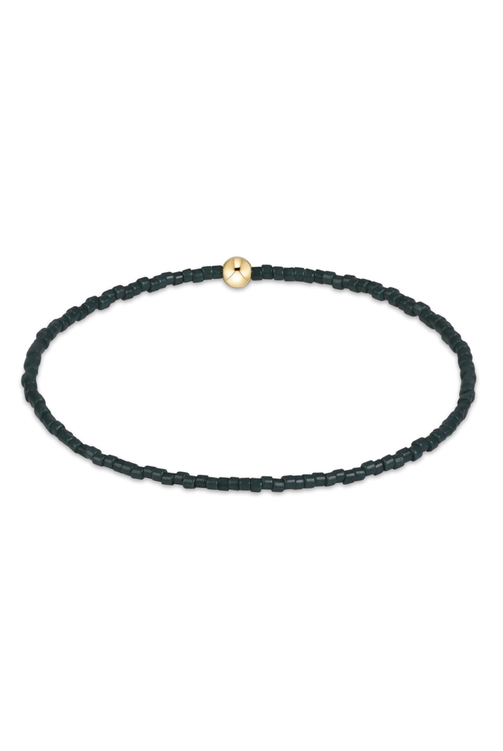 Enewton: Gameday Hope Classic Bracelet - Dark Green-7- Jewelry-ENEWTON-Usher & Co - Women's Boutique Located in Atoka, OK and Durant, OK