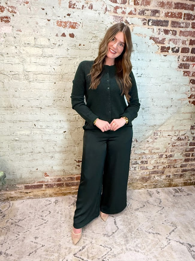 Z SUPPLY: Medina Cardigan-Garland Green-1- Tops-Z SUPPLY-Usher & Co - Women's Boutique Located in Atoka, OK and Durant, OK