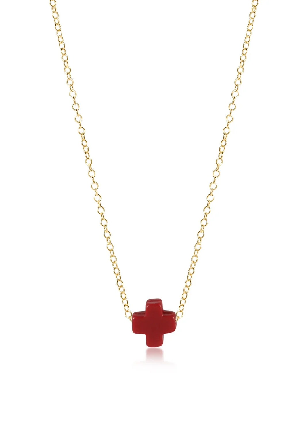 enewton: 16" Necklace Gold-Signature Cross-7- Jewelry-ENEWTON-Usher & Co - Women's Boutique Located in Atoka, OK and Durant, OK