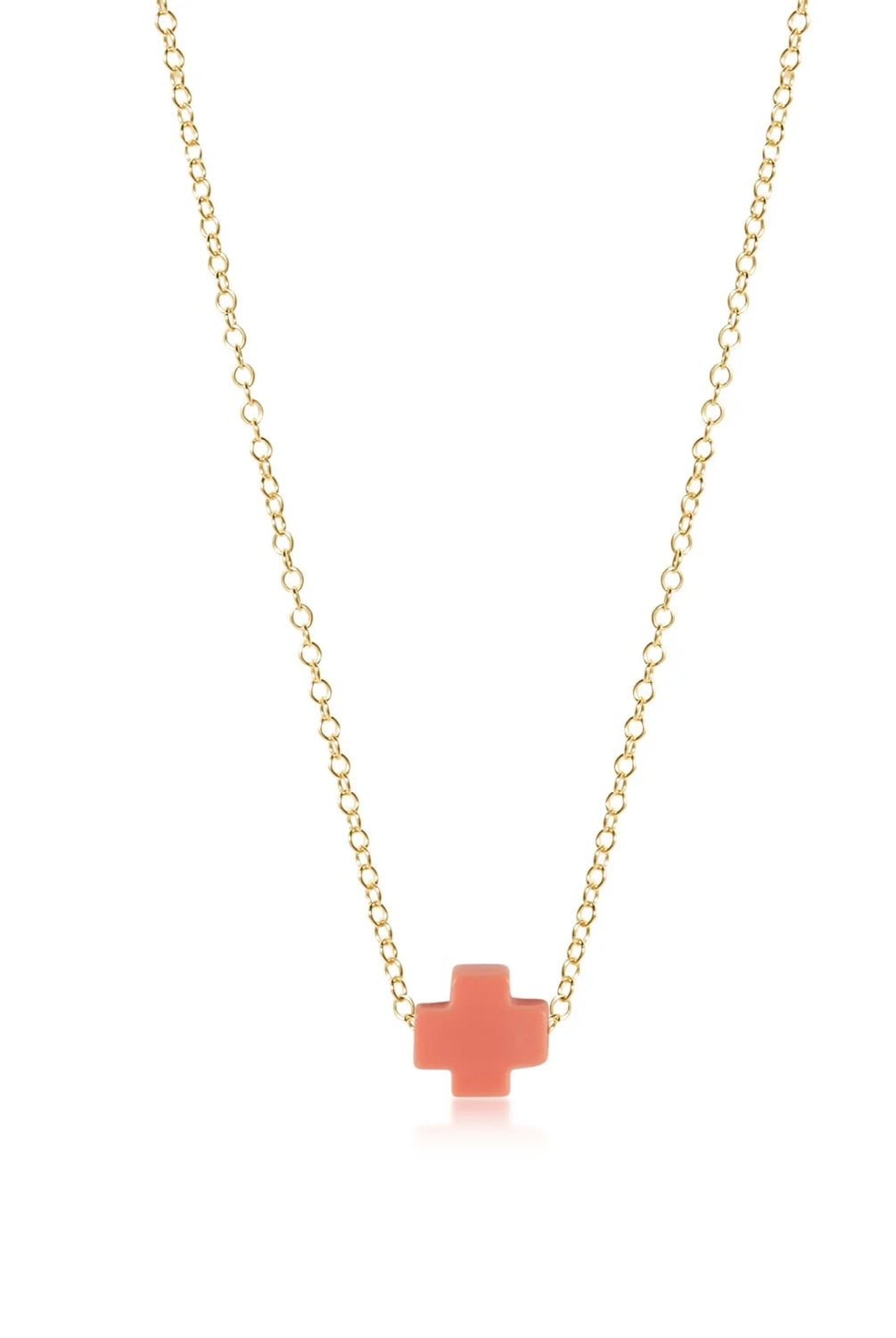 enewton: 16" Necklace Gold-Signature Cross-7- Jewelry-ENEWTON-Usher & Co - Women's Boutique Located in Atoka, OK and Durant, OK