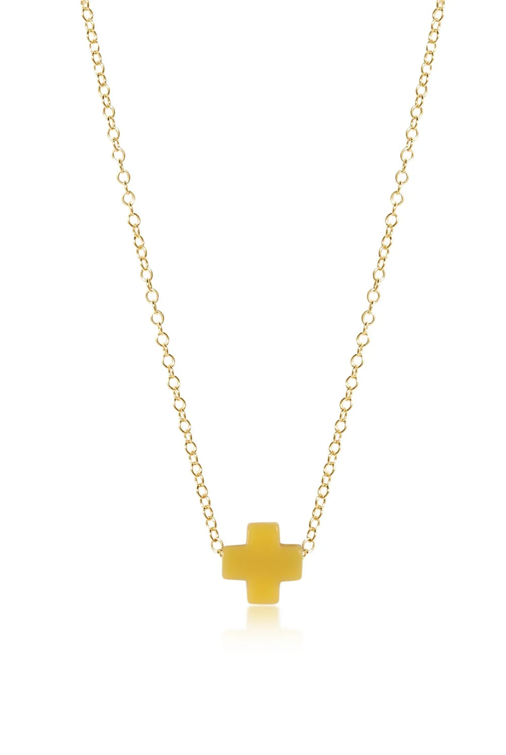 enewton: 16" Necklace Gold-Signature Cross-7- Jewelry-ENEWTON-Usher & Co - Women's Boutique Located in Atoka, OK and Durant, OK