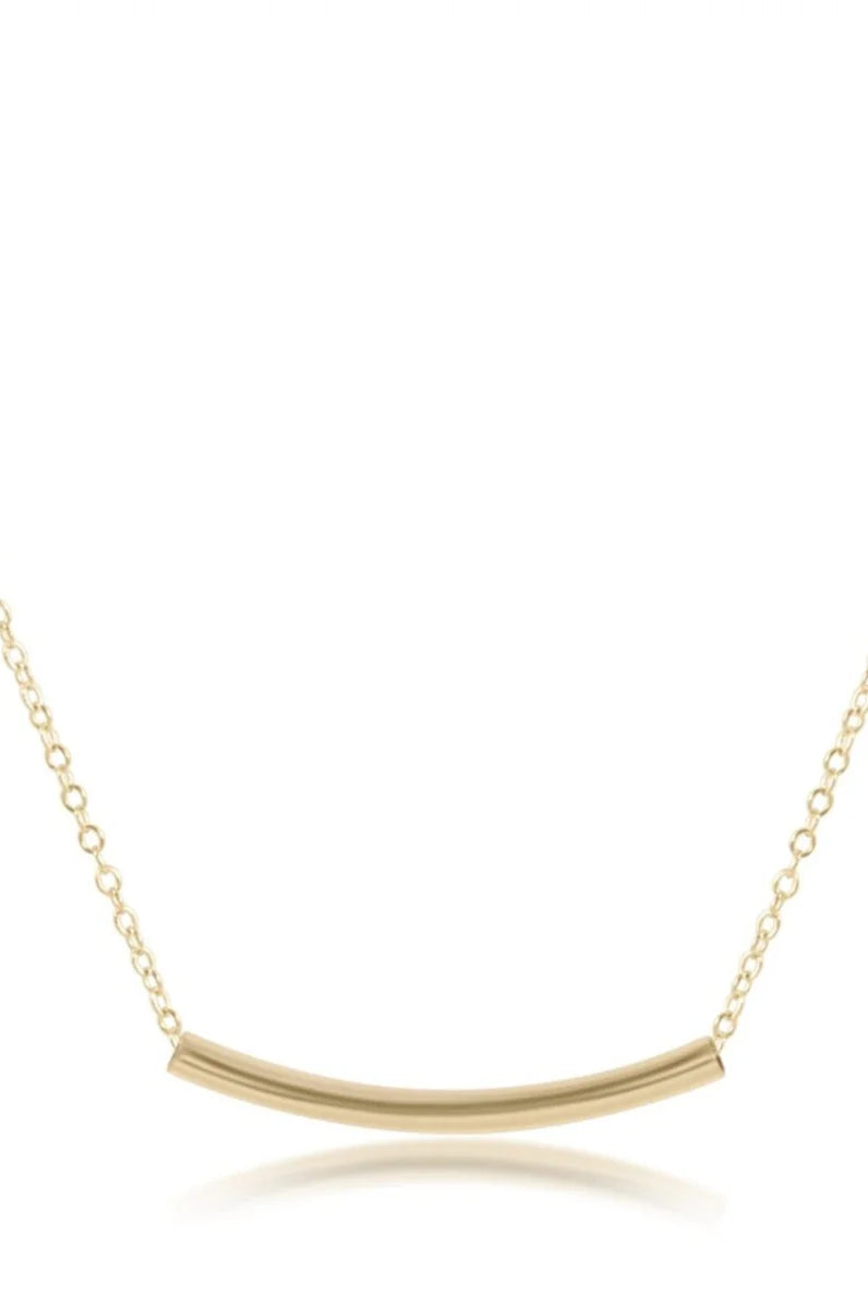 enewton: 16" Necklace Gold-Bliss Bar Small Gold-7- Jewelry-ENEWTON-Usher & Co - Women's Boutique Located in Atoka, OK and Durant, OK