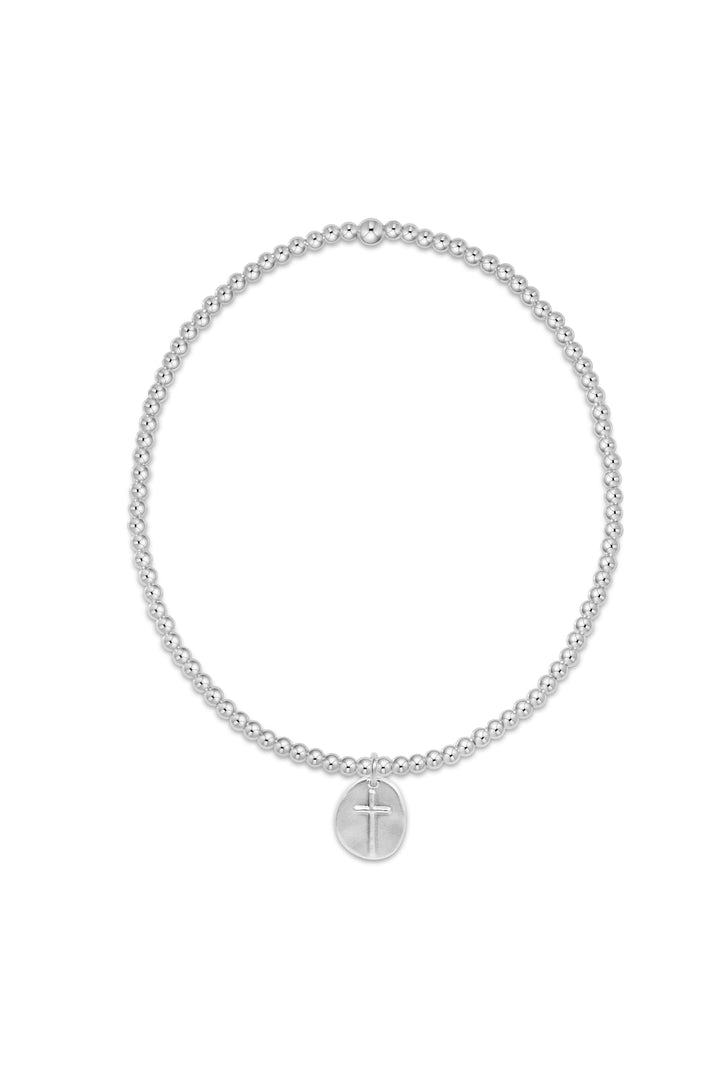 enewton: Classic Sterling 2MM Bracelet - Inspire Small Sterling Disc - Sterling-7- Jewelry-ENEWTON-Usher & Co - Women's Boutique Located in Atoka, OK and Durant, OK