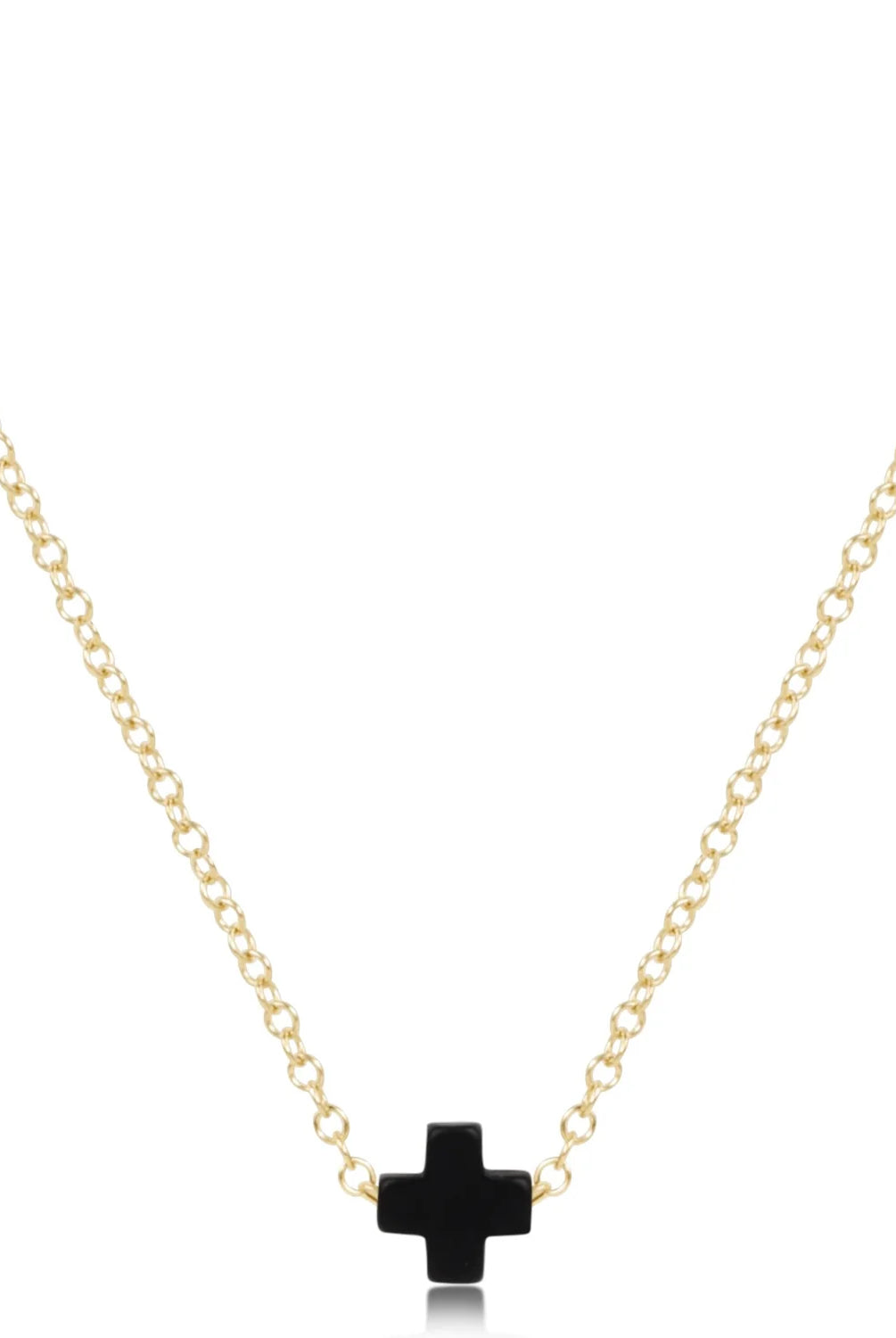 enewton: 16" Necklace Gold-Signature Cross Small-7- Jewelry-ENEWTON-Usher & Co - Women's Boutique Located in Atoka, OK and Durant, OK