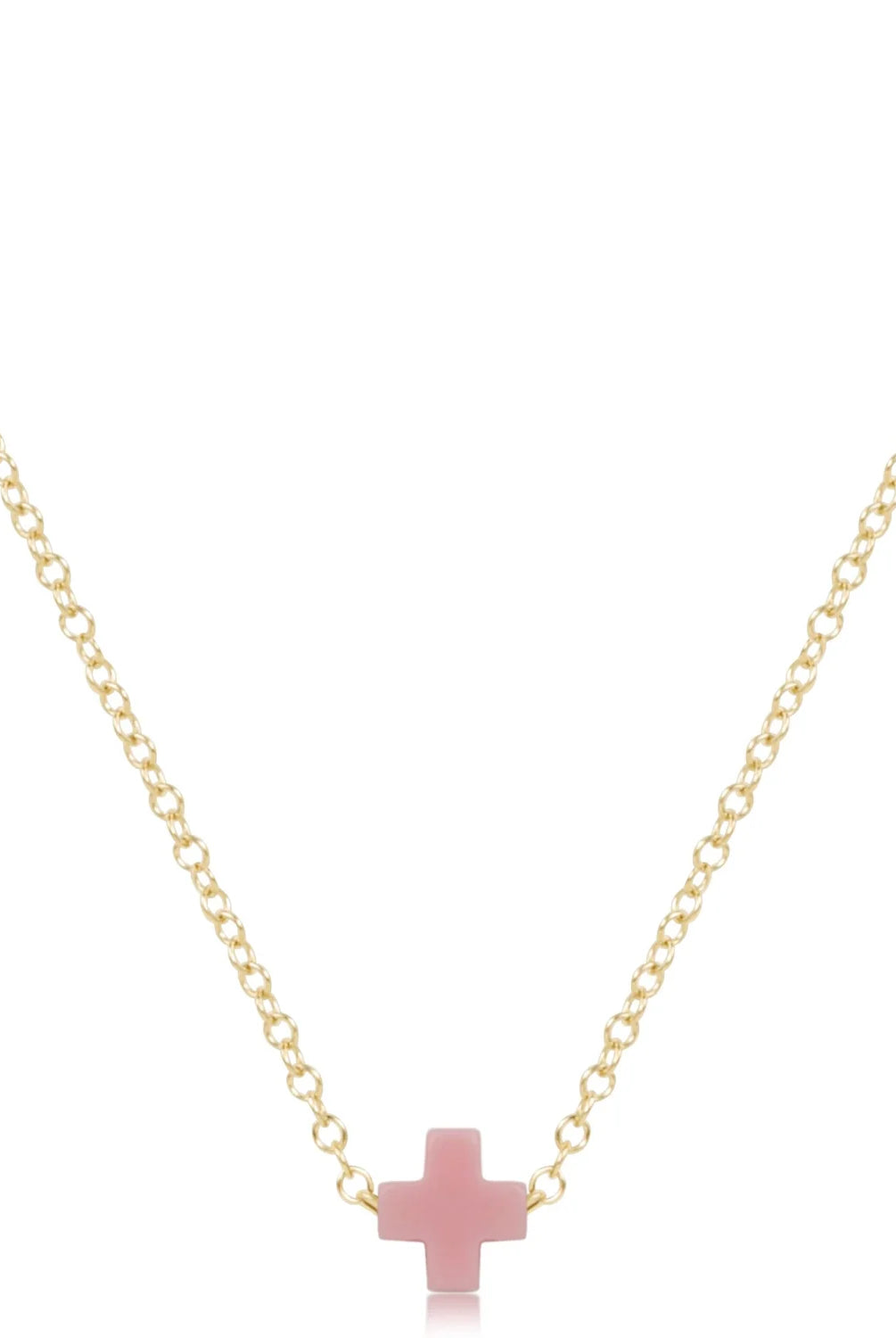 enewton: 16" Necklace Gold-Signature Cross Small-7- Jewelry-ENEWTON-Usher & Co - Women's Boutique Located in Atoka, OK and Durant, OK