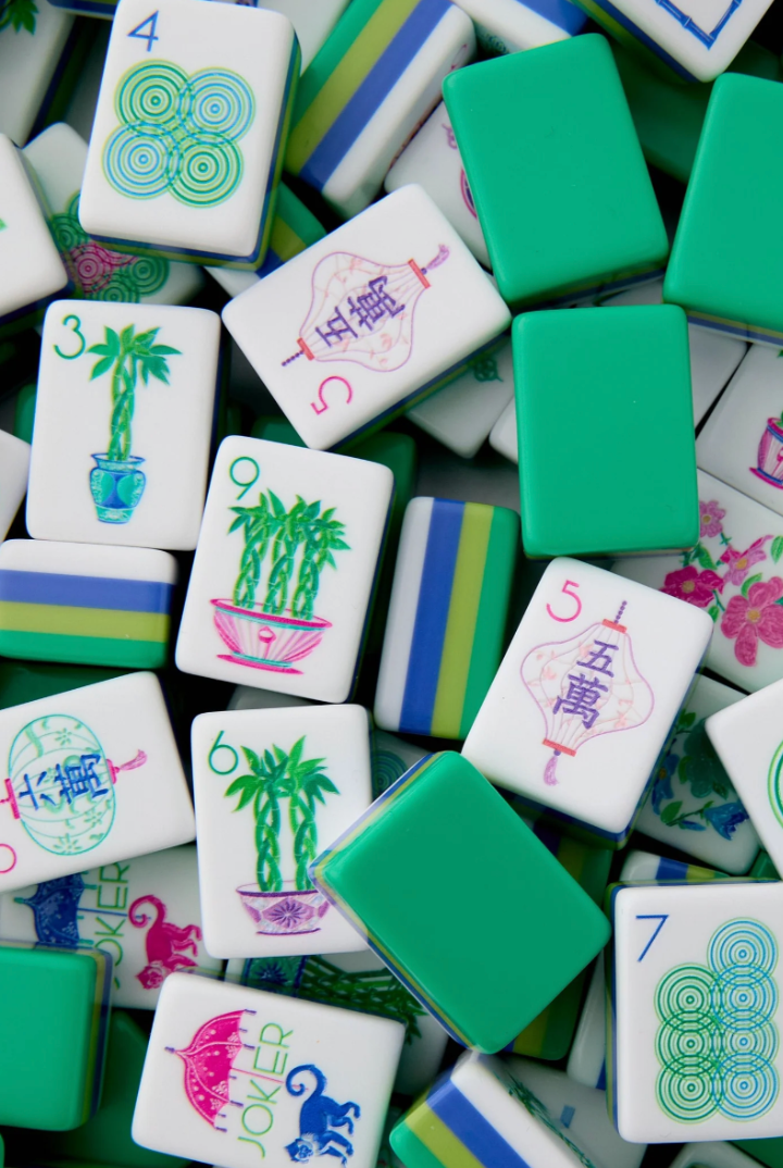 Oh My Mahjong: Jasmine Tiles-11- Gift/Home-Oh My Mahjong-Usher & Co - Women's Boutique Located in Atoka, OK and Durant, OK