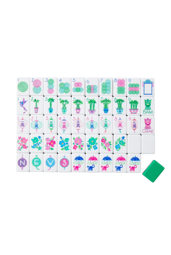Oh My Mahjong: Jasmine Tiles-11- Gift/Home-Oh My Mahjong-Usher & Co - Women's Boutique Located in Atoka, OK and Durant, OK