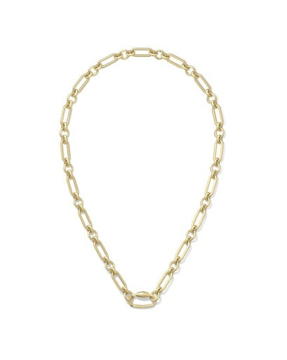 Sylvia Gold Metal Link and Chain Bracelet main image 1