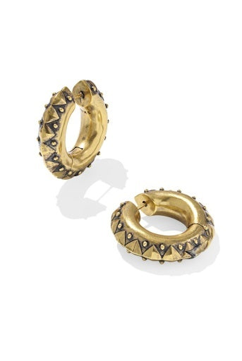 KENDRA SCOTT: Catherine Hoop Earrings-Vintage Gold-7- Jewelry-Kendra Scott-Usher & Co - Women's Boutique Located in Atoka, OK and Durant, OK