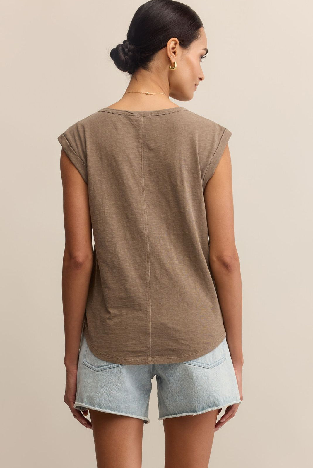 Z SUPPLY: Per Diem Tee-Tiki-1- Tops-Z SUPPLY-Usher & Co - Women's Boutique Located in Atoka, OK and Durant, OK