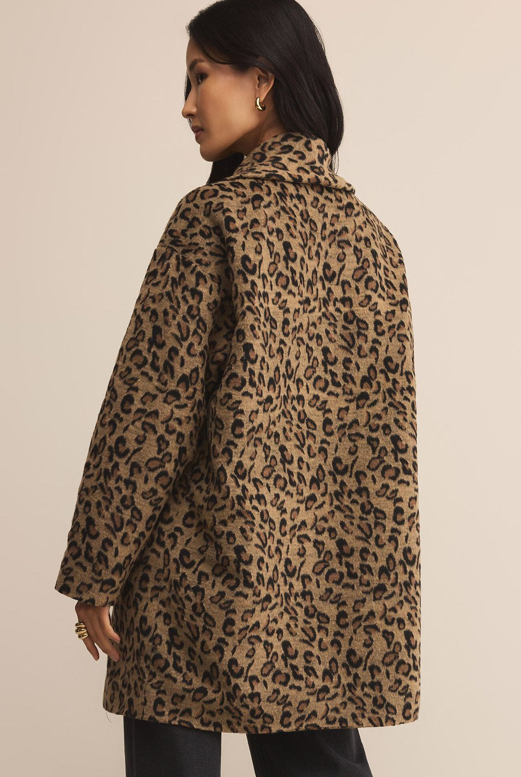 Z SUPPLY: Lennon Animal Coat-2- Tops Over-Z SUPPLY-Usher & Co - Women's Boutique Located in Atoka, OK and Durant, OK