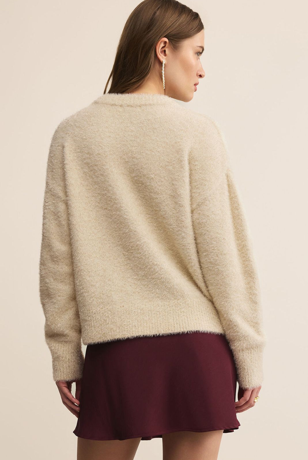 Z SUPPLY: Merry Gold Sweater-1- Tops-Z SUPPLY-Usher & Co - Women's Boutique Located in Atoka, OK and Durant, OK