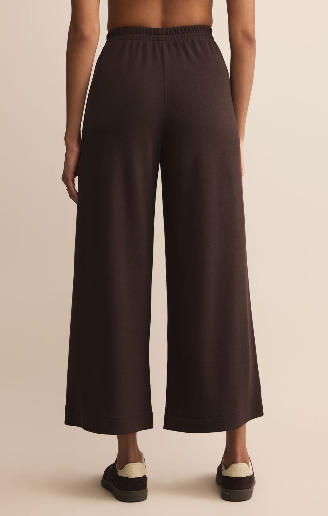 Z SUPPLY: Scout Luxe Pant-Chocolate Cherry-4- Bottoms-Z SUPPLY-Usher & Co - Women's Boutique Located in Atoka, OK and Durant, OK