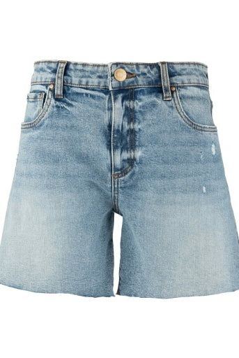 Kut From The Kloth: Hailey Shorts-Focus-5- Denim-KUT FROM THE KLOTH / STS BLUE-Usher & Co - Women's Boutique Located in Atoka, OK and Durant, OK
