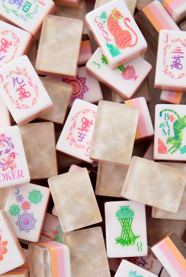 Oh My Mahjong: Pearlescent Tiles-11- Gift/Home-Oh My Mahjong-Usher & Co - Women's Boutique Located in Atoka, OK and Durant, OK