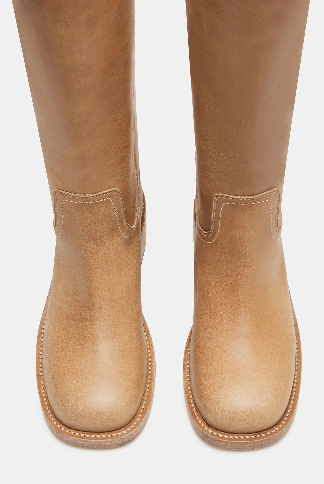 Steve Madden: Riggs Boots-Banana Leather-9- Shoes-USHER & CO -Usher & Co - Women's Boutique Located in Atoka, OK and Durant, OK