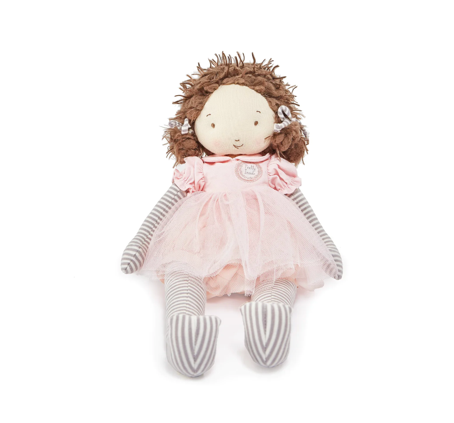 Elsie Doll-Brown-12- Baby/Kids/Men-Bunnies By The Bay-Usher & Co - Women's Boutique Located in Atoka, OK and Durant, OK