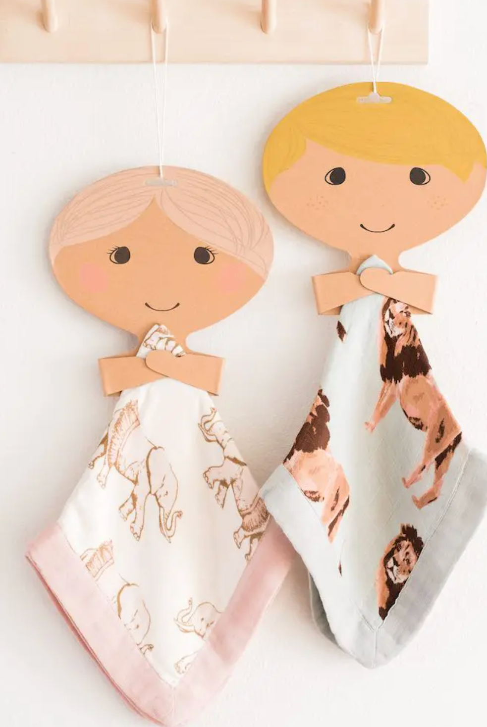 Bamboo Mini Lovey-12- Baby/Kids/Men-Milkbarn-Usher & Co - Women's Boutique Located in Atoka, OK and Durant, OK