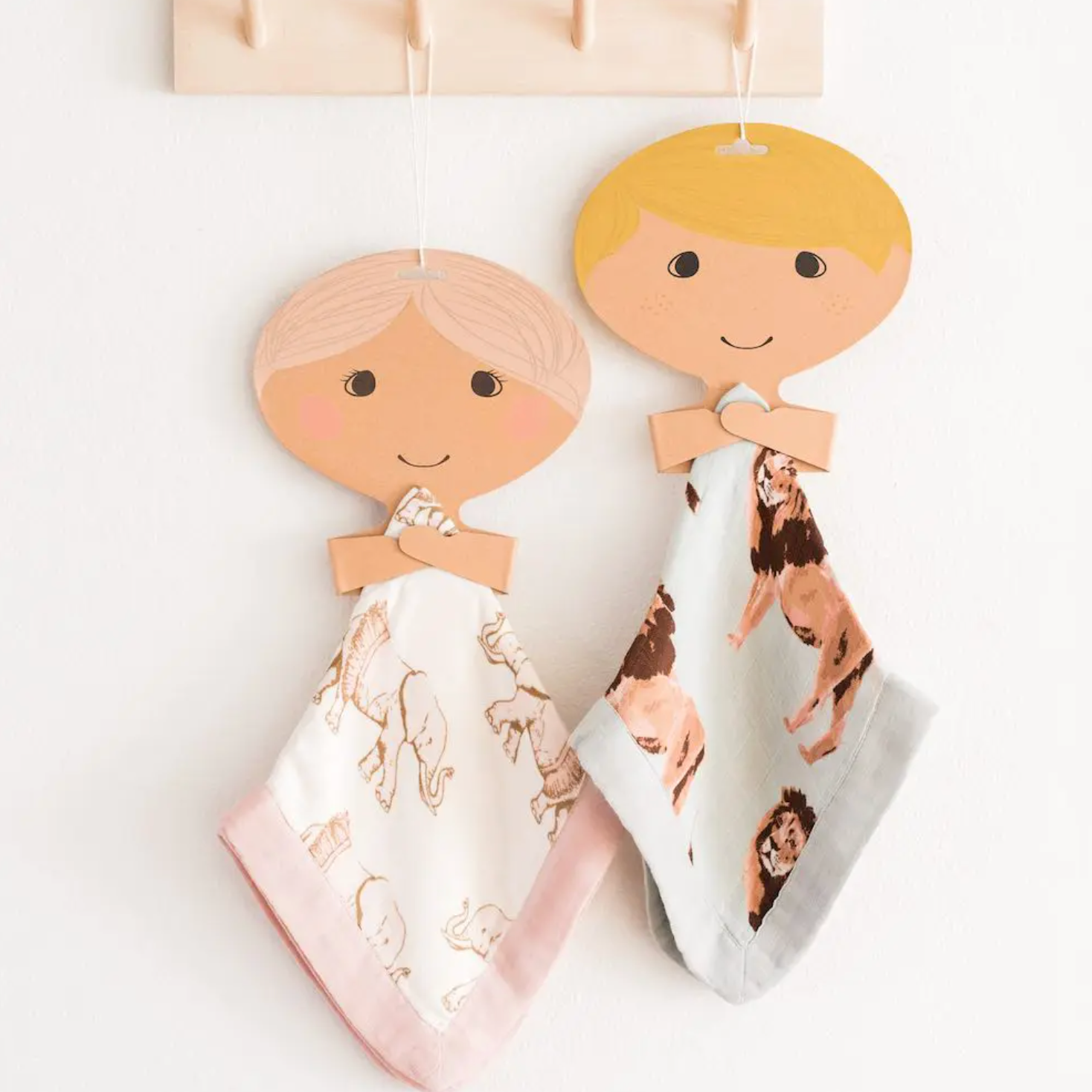 Bamboo Mini Lovey-12- Baby/Kids/Men-Milkbarn-Usher & Co - Women's Boutique Located in Atoka, OK and Durant, OK