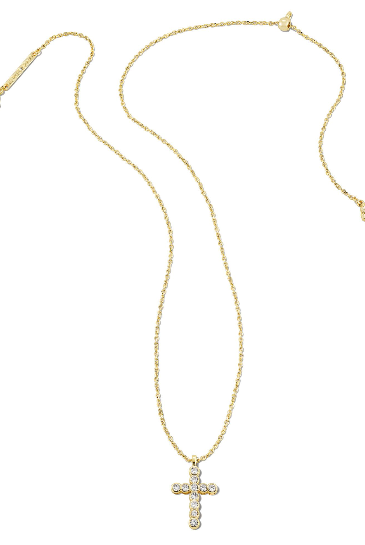 Kendra Scott: Cross Crystal Necklace-7- Jewelry-Kendra Scott-Usher & Co - Women's Boutique Located in Atoka, OK and Durant, OK