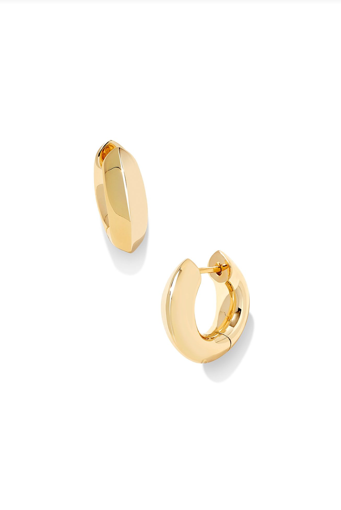 Kendra Scott: Mikki Huggie-Polished Metal-7- Jewelry-Kendra Scott-Usher & Co - Women's Boutique Located in Atoka, OK and Durant, OK