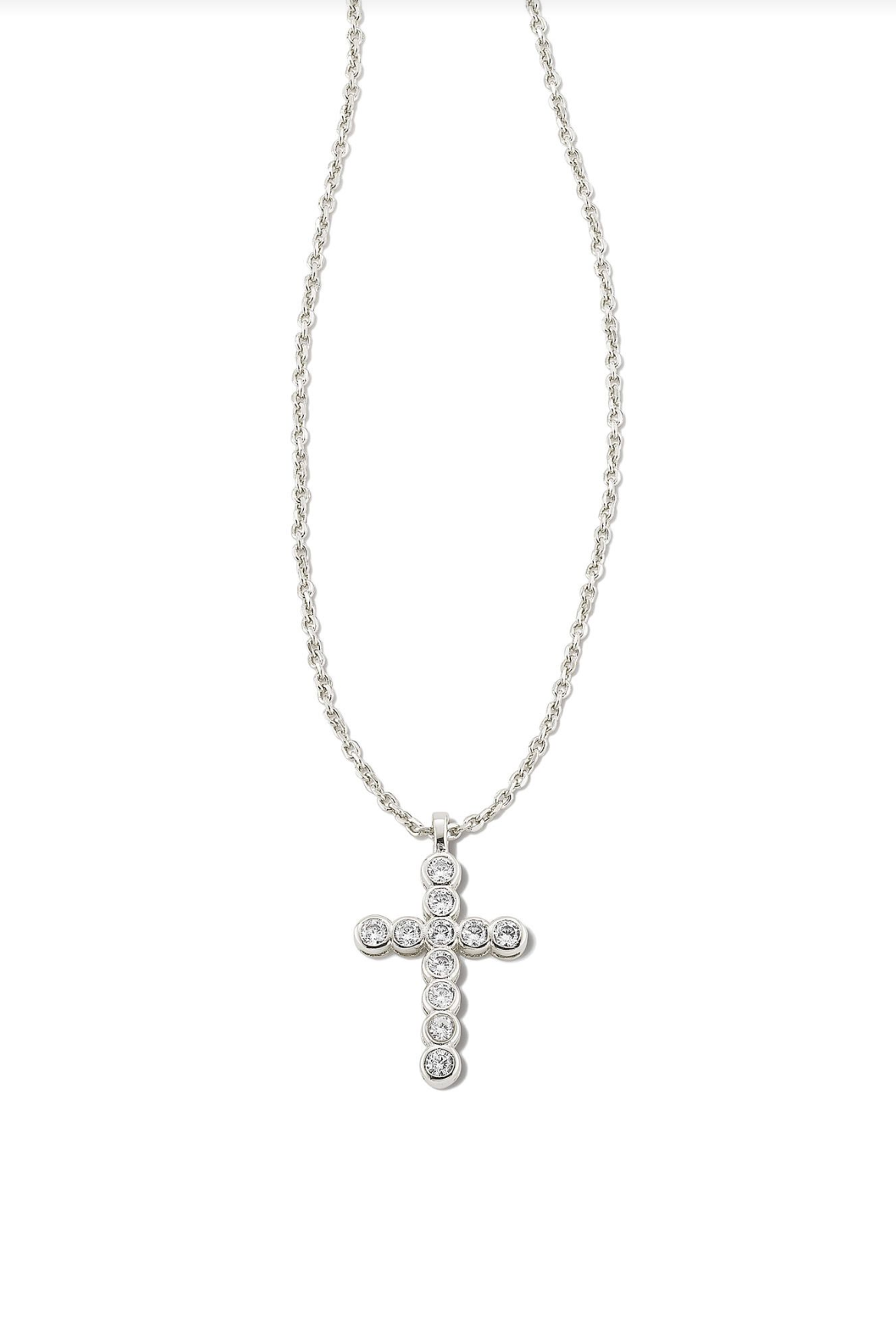 Kendra Scott: Cross Crystal Necklace-7- Jewelry-Kendra Scott-Usher & Co - Women's Boutique Located in Atoka, OK and Durant, OK