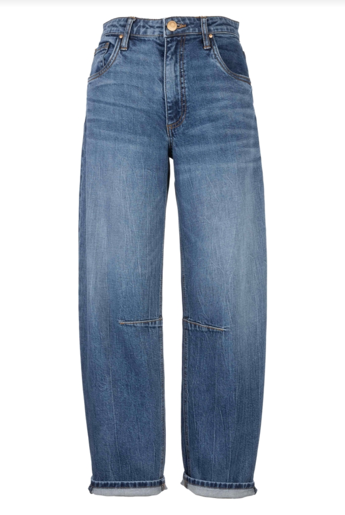 Kut From The Kloth: Ashley Barrel Jeans-Dedication-5- Denim-KUT FROM THE KLOTH-Usher & Co - Women's Boutique Located in Atoka, OK and Durant, OK